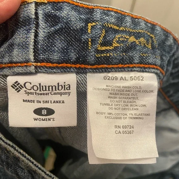 Columbia Blue Denim Straight Skirt - Picture 8 of 9